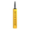 Empty pendant control station XAC-B - 8 vertical openings