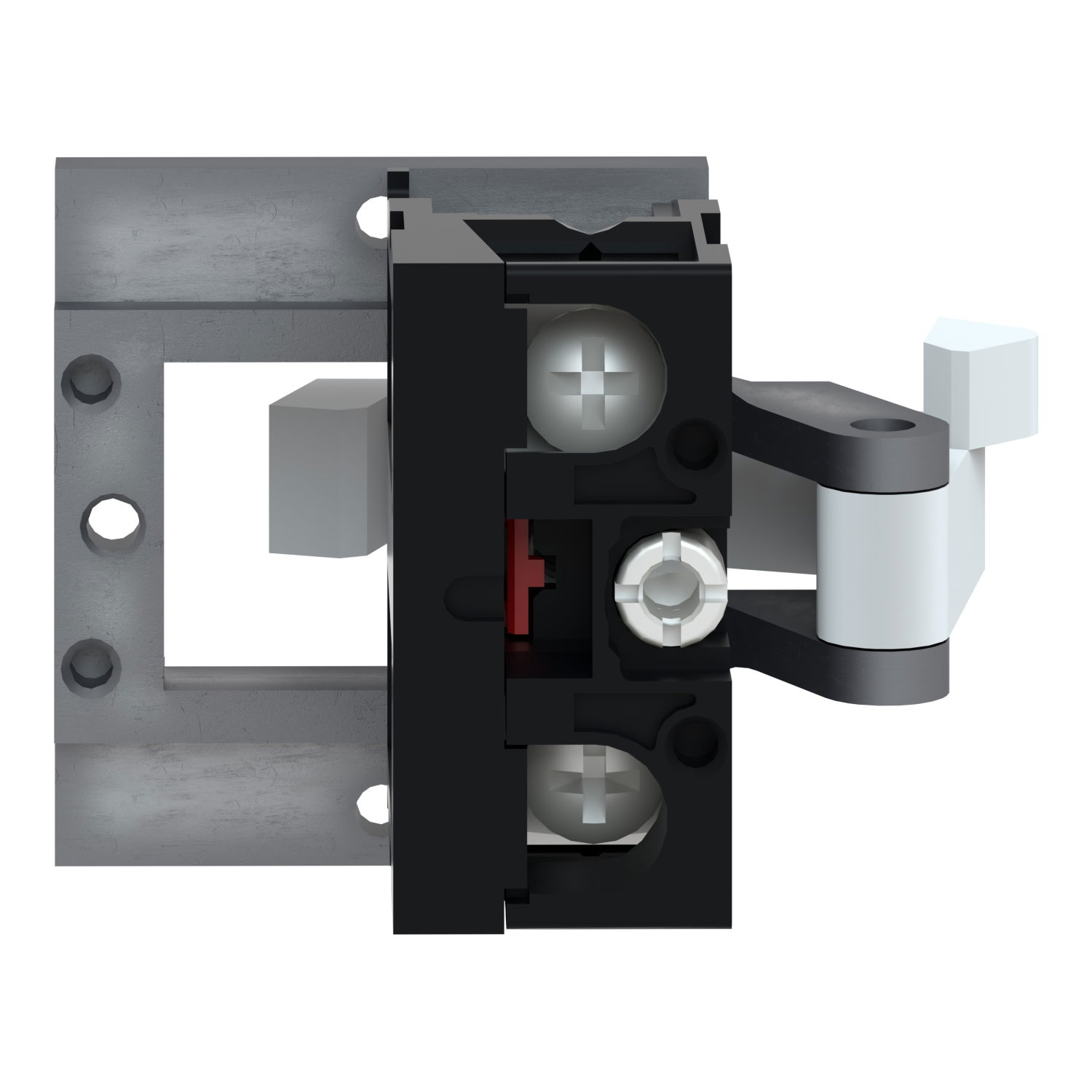 Spring return contact block - 2 NC - base mounting – Image 2 of 9