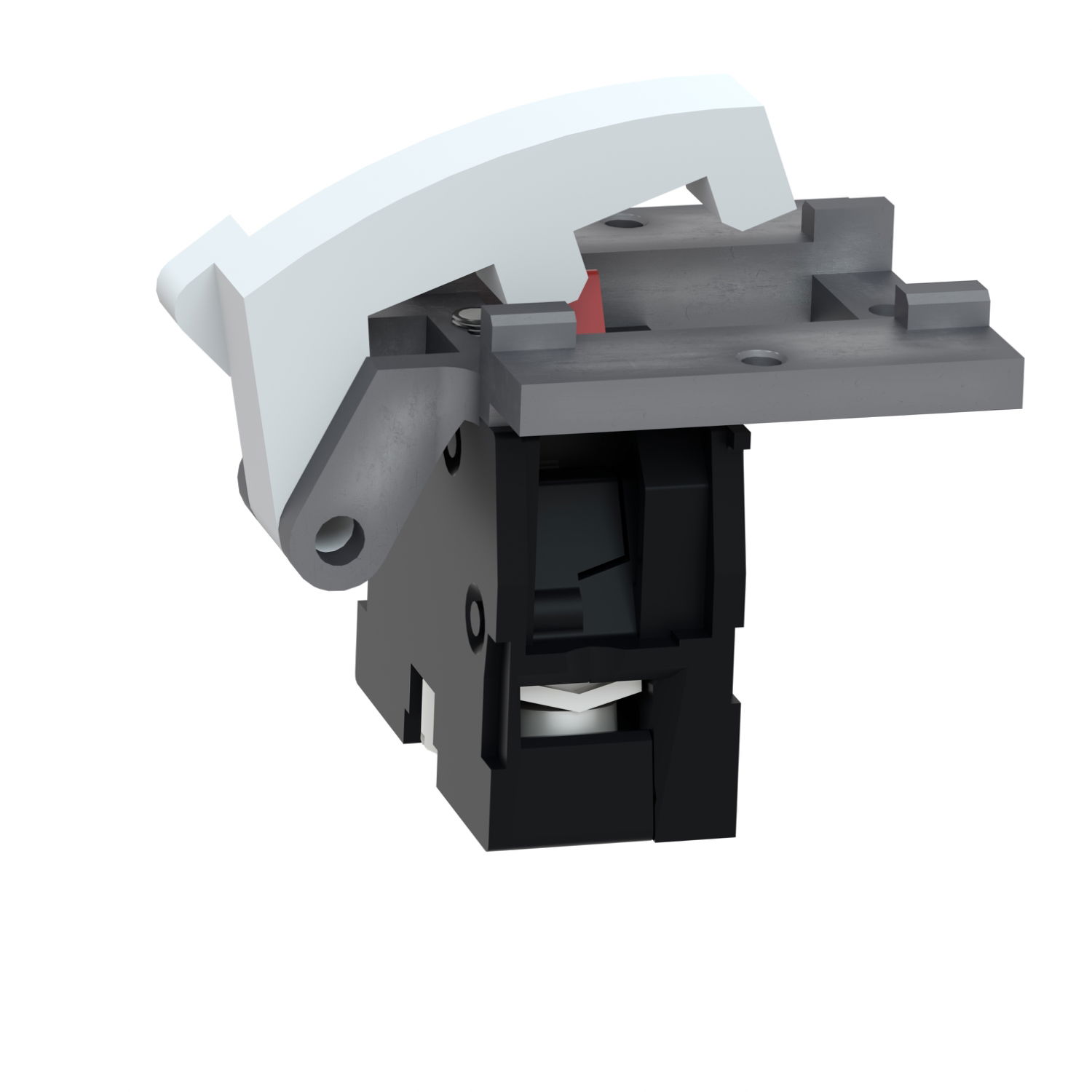 Spring return contact block - 2 NC - base mounting – Image 3 of 9
