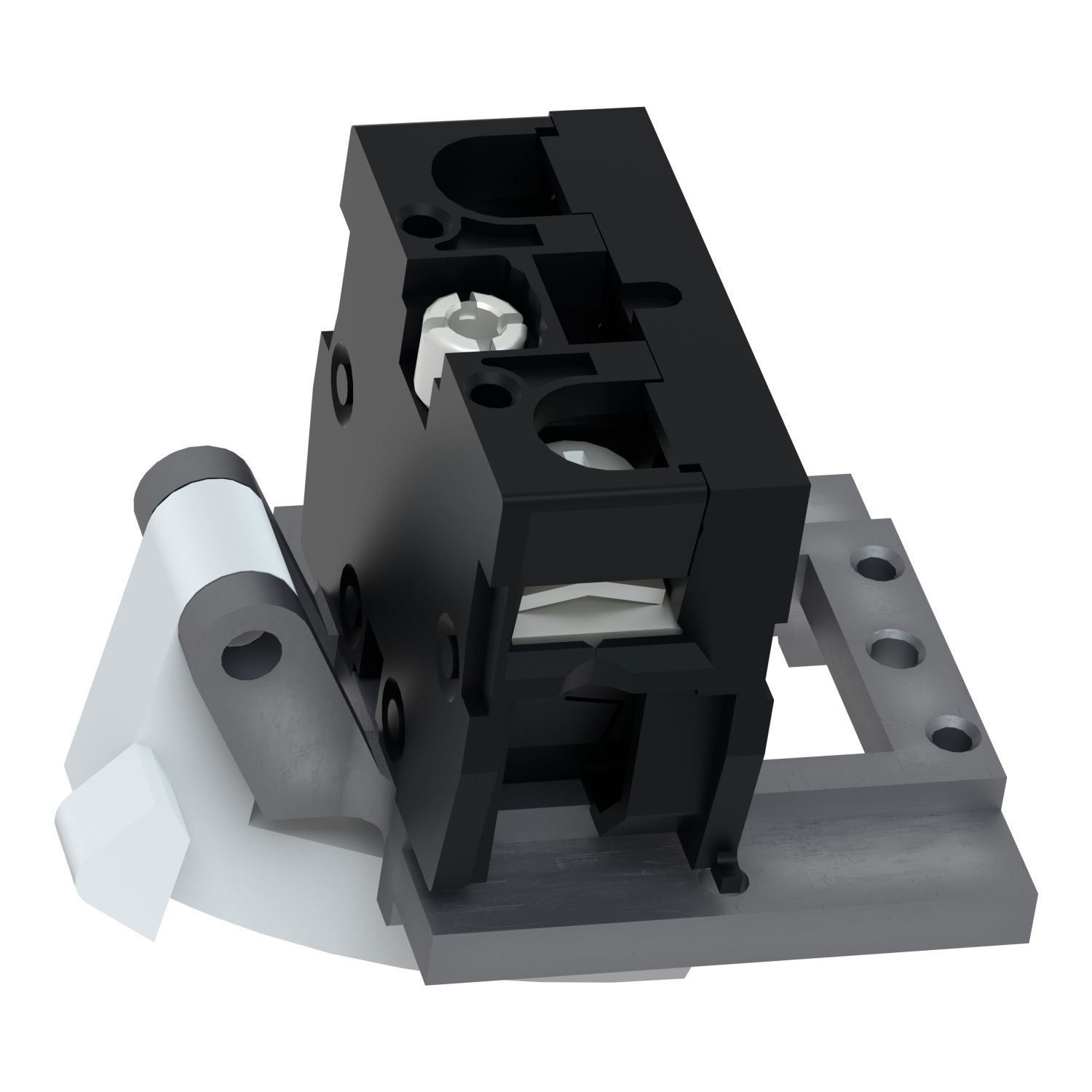 Spring return contact block - 2 NC - base mounting – Image 5 of 9