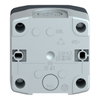 Dark grey station - 1 selector switch Ø22 key switch 1NO