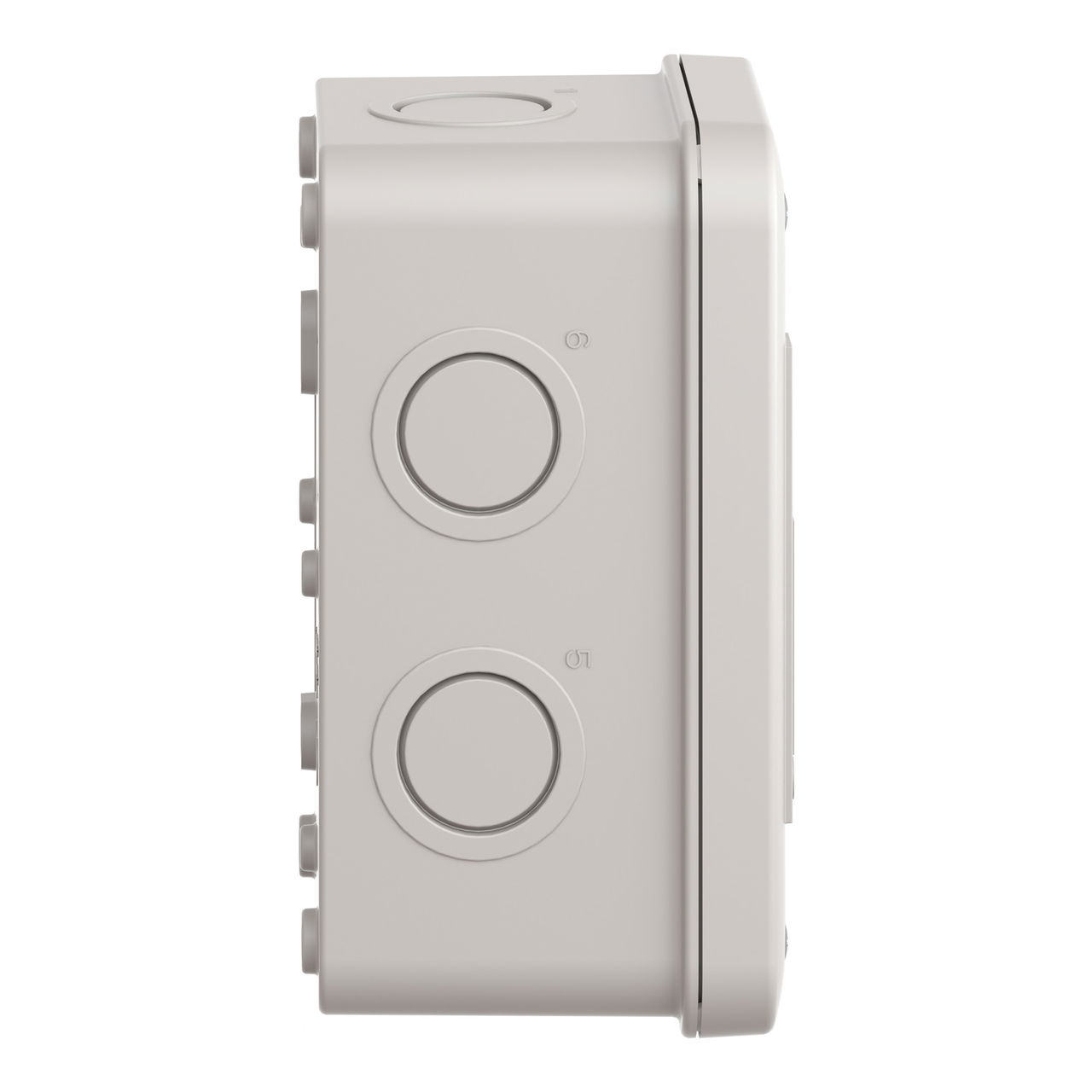 Empty control station - light grey - 2 cut-outs - IP54 - for XB7 Ø 22 mm – Image 6 of 9