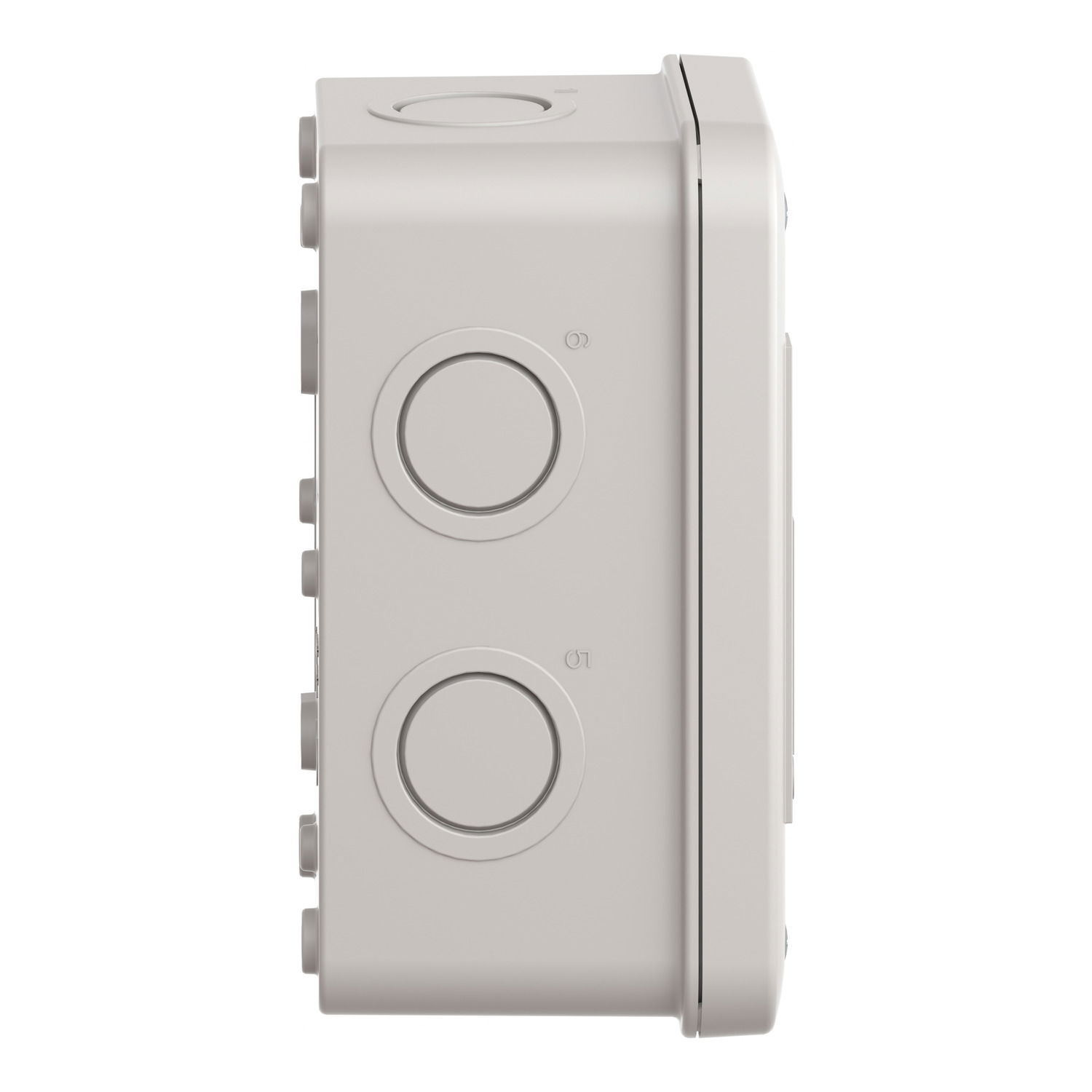 Empty control station - light grey - 2 cut-outs - IP54 - for XB7 Ø 22 mm – Image 6 of 9