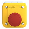 Control station XAL-E - emergency switching off function - 1 NO + 1 NC