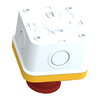Control station XAL-E - emergency switching off function - 1 NO + 1 NC