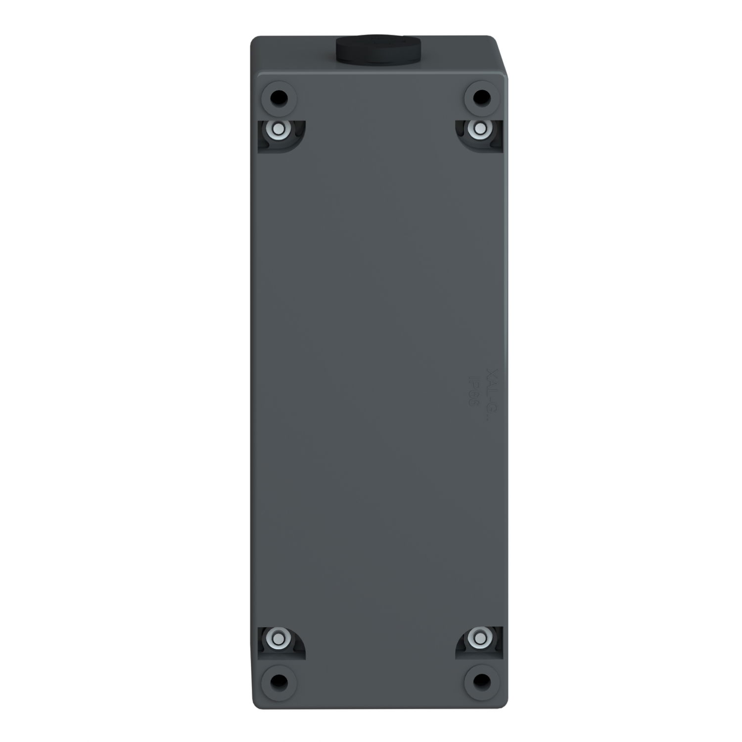 Empty control station-severe environments-black-3 cut-outs-3 vertical openings – Image 2 of 9