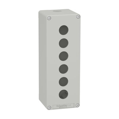 Kapsling 6hål 22mm 80X220X77