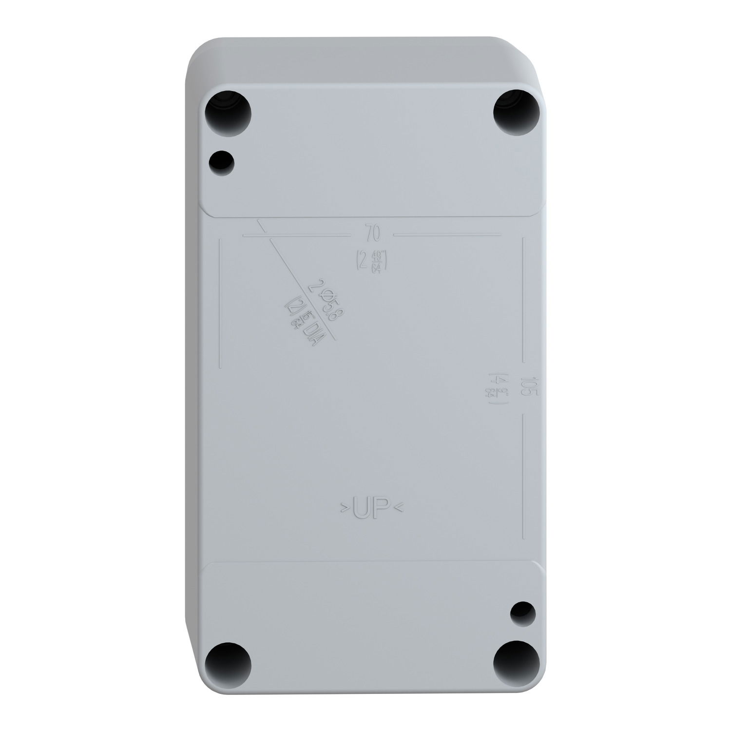 Empty control station - XAP-A - plastic - 1 opening – Image 2 of 9