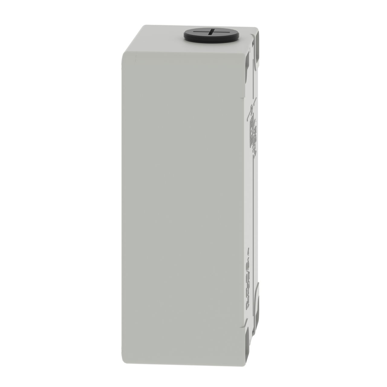 Harmony XAP, XB2 SL, Empty control station, zinc alloy, grey, M20, 3 cut-outs 22mm, 80 x 130 x 51,5, UL cULus – Image 7 of 9