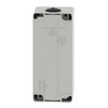 Harmony XAP, XB2 SL, Empty control station, zinc alloy, grey, M25, 3 cut-outs 22mm, 80 x 175 x 77
