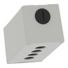Kapsling 4hål 22mm 80X175X77