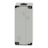 Harmony XAP, XB2 SL, Empty control station, zinc alloy, grey, M25, 6 cut-outs 22mm, 80 x 175 x 77