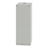 Harmony XAP, XB2 SL, Empty control station, zinc alloy, grey, M25, undrilled, 80 x 220 x 77