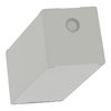 Harmony XAP, XB2 SL, Empty control station, zinc alloy, grey, M25, undrilled, 80 x 220 x 77
