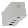 Harmony XAP, XB2 SL, Empty control station, zinc alloy, grey, M25, 4 cut-outs 22mm, 80 x 220 x 77