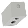 Harmony XAP, XB2 SL, Empty control station, zinc alloy, grey, M25, 5 cut-outs 22mm, 80 x 220 x 77