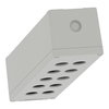 Harmony XAP, XB2 SL, Empty control station, aluminium, grey, M32, 10 cut-outs 22mm, 85 x 310 x 77