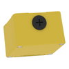 Harmony XAP, XB2 SL, Empty control station, zinc alloy, yellow, M20 , undrilled, 80 x 80 x 51,5, UL cULus