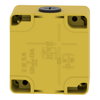 Harmony XAP, XB2 SL, Empty control station, zinc alloy, yellow, M20, 1 cut-out 22mm, 80 x 80 x 51,5, UL cULus