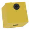 Harmony XAP, XB2 SL, Empty control station, zinc alloy, yellow, M20, 1 cut-out 22mm, 80 x 80 x 77, UL cULus