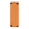 Harmony XAP, XB2 SL, Empty control station, zinc alloy, orange, M25, 4 cut-outs 30mm with notches, 80 x 220 x 77