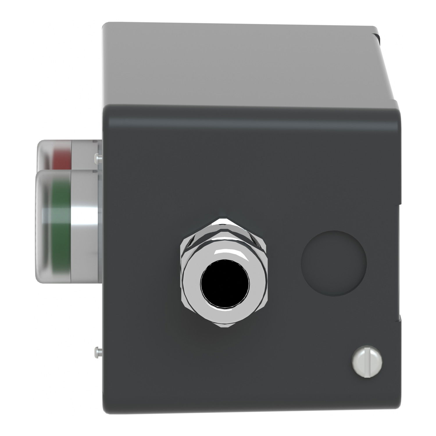 Control station, metal, start stop function, 2 flush push buttons, green, red, 1 NO + 1 NC, ATEX – Image 7 of 9