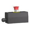 Control station, plastic, Emergency stop function, 1 mushroom head push button Ø 40, red, 1 NC + 1 NC, ATEX