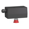 Control station, plastic, Emergency stop function, 1 mushroom head push button Ø 40, red, 1 NC + 1 NC, ATEX