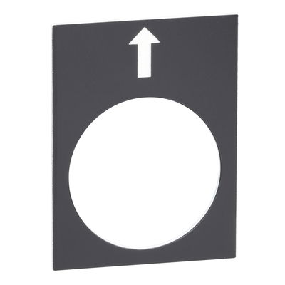 Legend - 30 x 40 mm - black - left, slow