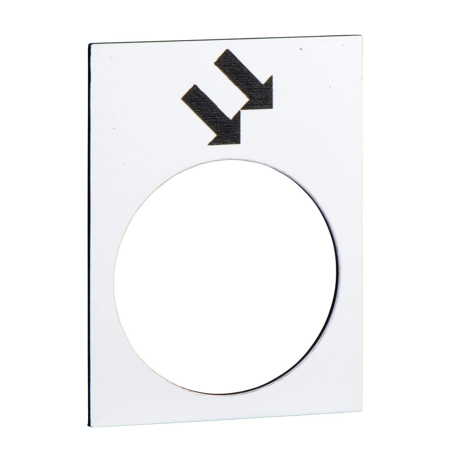 Legend - 30 x 40 mm - white - forward, fast