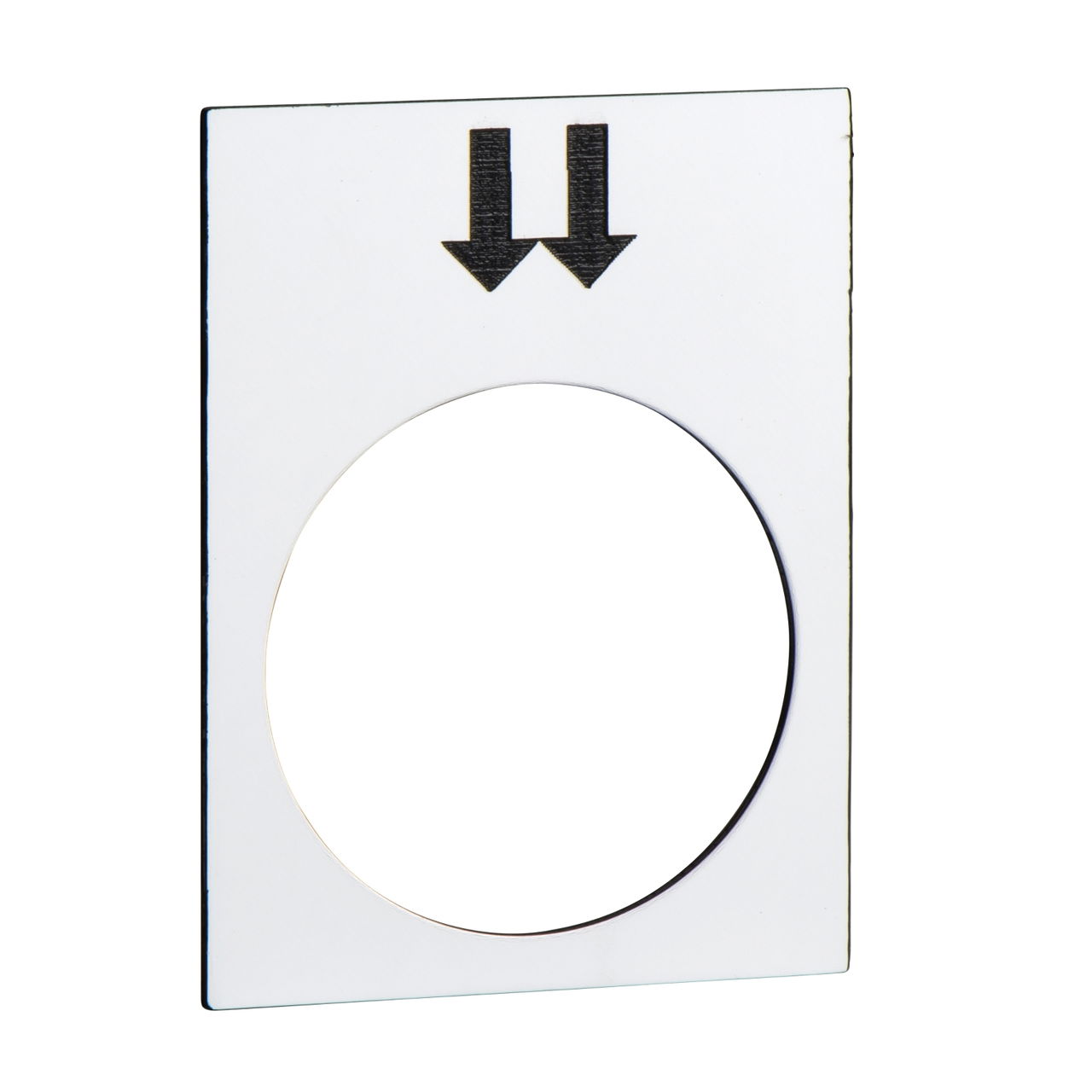 Legend - 30 x 40 mm - white - right, fast