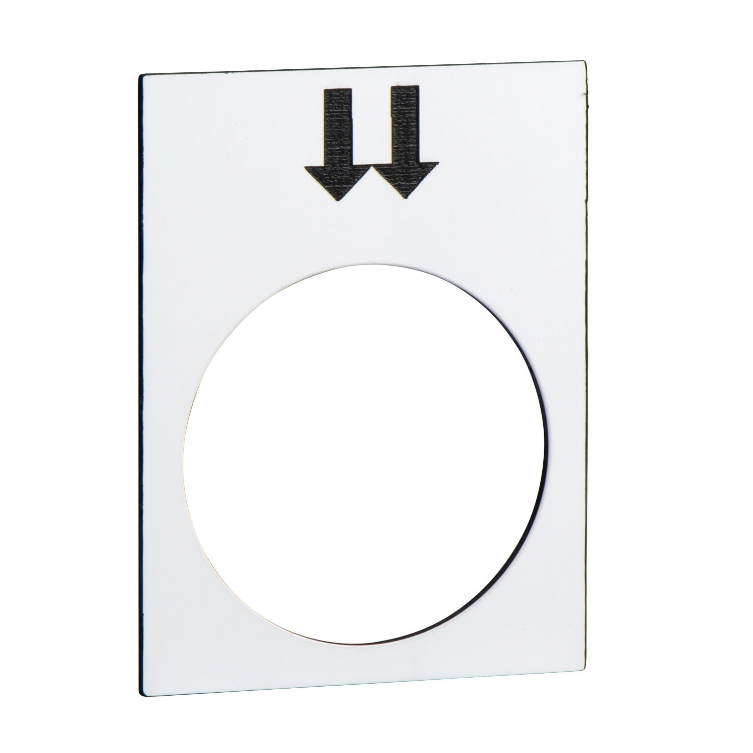 Legend - 30 x 40 mm - white - right, fast