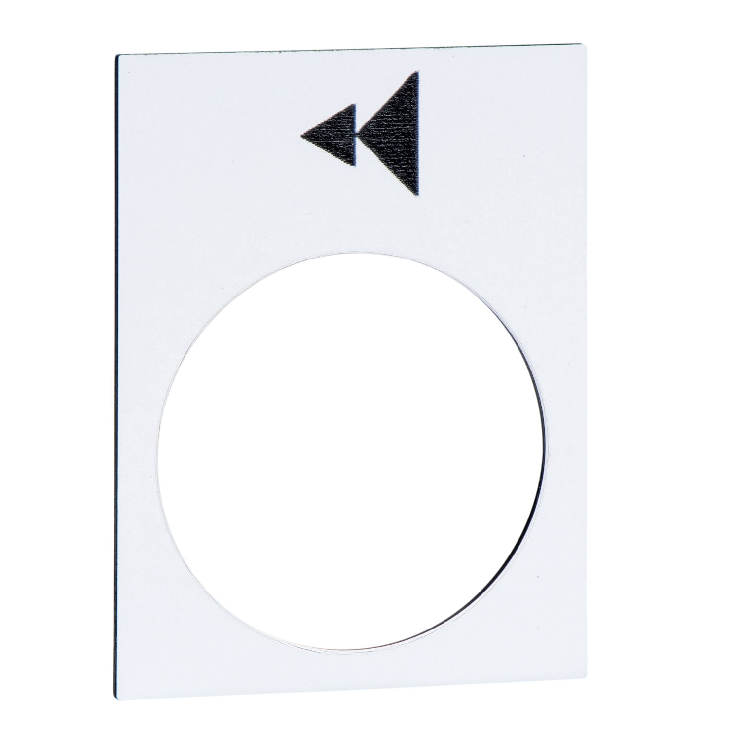 Legend plate 30x40 mm