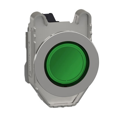Signallampa grön inf LED 230V