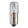Clear neon bulb for signalling - BA 9s - 230 V / 2.6 W