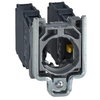 Contact block with body/fixing collar for 4-direction joystick controller