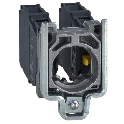 Contact block with body/fixing collar for 4-direction joystick controller