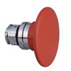 Red Ø60 mushroom pushbutton head Ø22 spring return