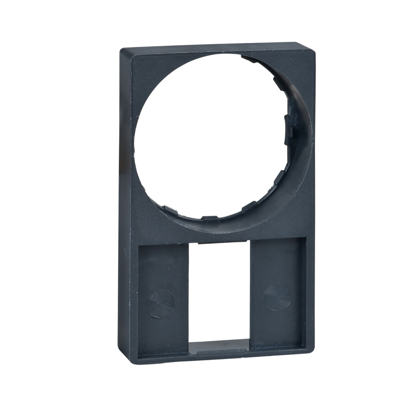 Legend holder 30 x 50 mm with legend 18 x 27 mm unmarked