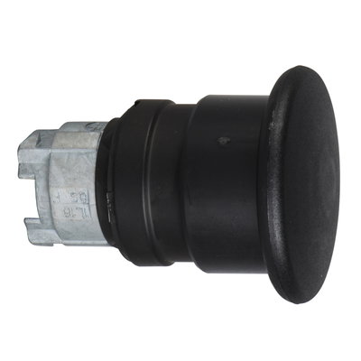 Head for non illuminated push button, Harmony XB4, black Ø 40 mushroom pushbutton Ø22 mm spring return