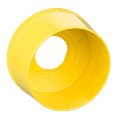 Harmony XB4, Round guard for Ø 40 Emergency stop, plastic, yellow, 63.5 mm