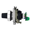 Potentiometer, Komplettgerät, Harmony XB4, Metall, 22mm, schwarz, Widerstand 10K Ohm