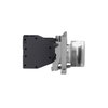 Complete push button, Harmony XB4, Explosive atmosphere, pushbutton black with boot