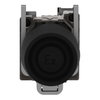 Complete push button, Harmony XB4, black pushbutton Ø22 mm, spring return, 1 NO, ATEX