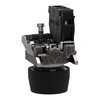 Complete push button, Harmony XB4, black pushbutton Ø22 mm, spring return, 1 NO, ATEX