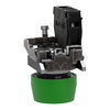 Drucktaster, Harmony XB4, Metall, 22mm, grün, tastend, mit Schutzkappe, 1S, ATEX