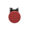 Harmony XB4, Emergency stop switching off, metal, red mushroom Ø40, Ø22, trigger latching turn to release, 1 NC