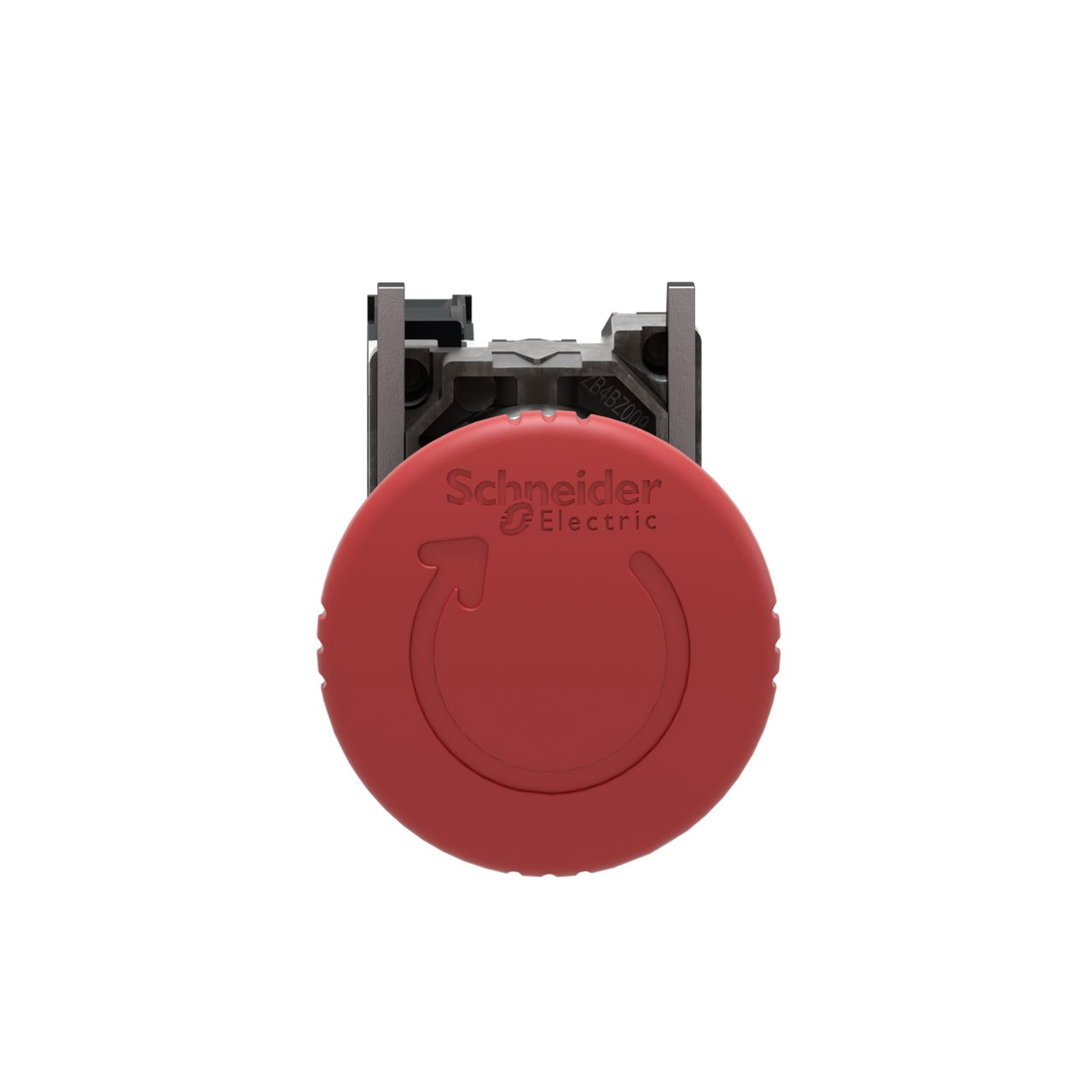 Harmony XB4, Emergency stop switching off, metal, red mushroom Ø40, Ø22, trigger latching turn to release, 1 NC – Image 4 of 9