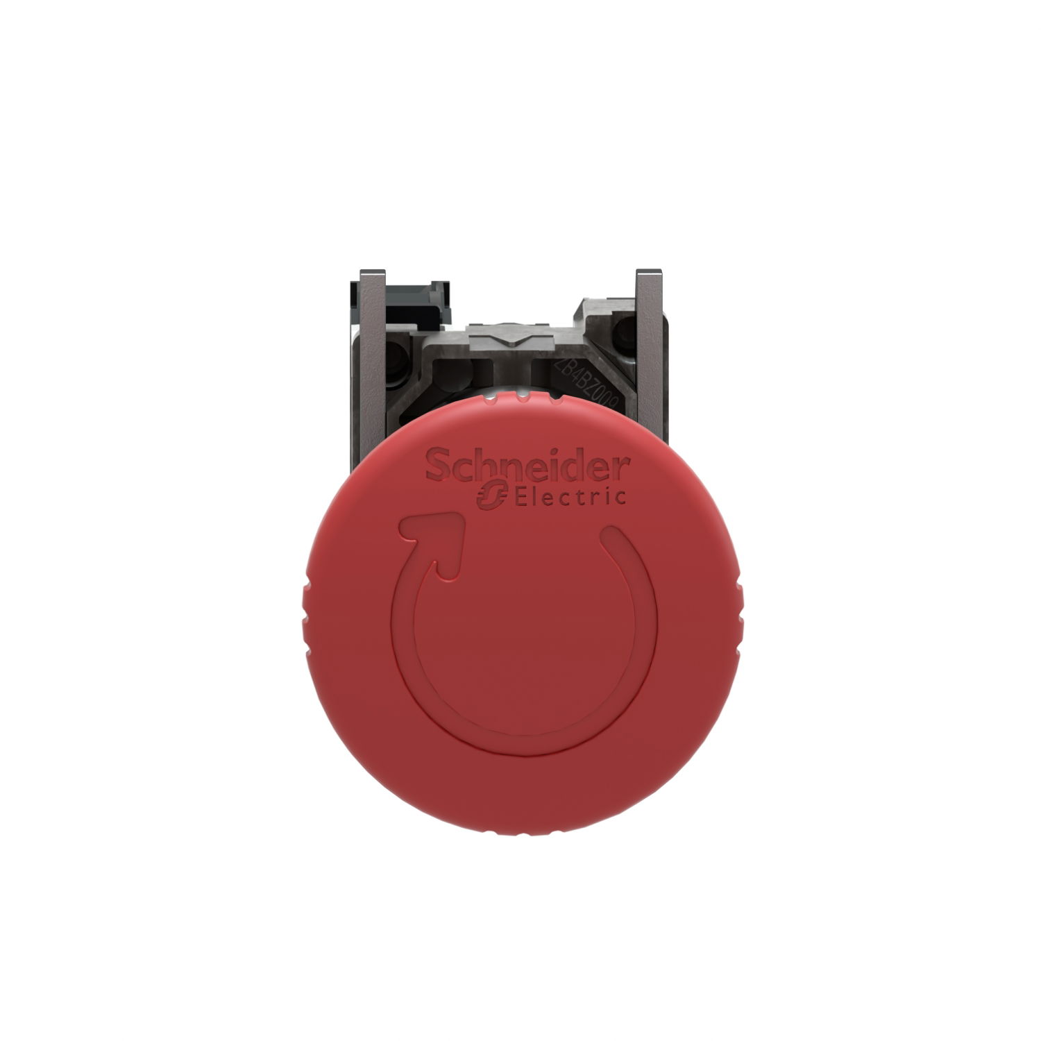 Harmony XB4, Emergency stop switching off, metal, red mushroom Ø40, Ø22, trigger latching turn to release, 1 NC – Image 4 of 9