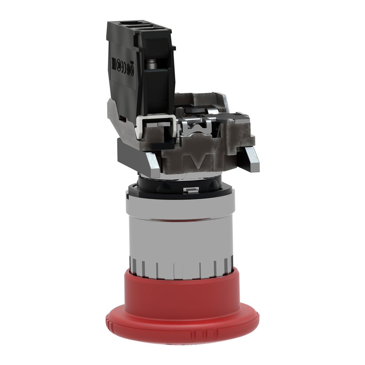 Harmony XB4, Emergency stop switching off, metal, red mushroom Ø40, Ø22, trigger latching turn to release, 1 NC – Image 5 of 9